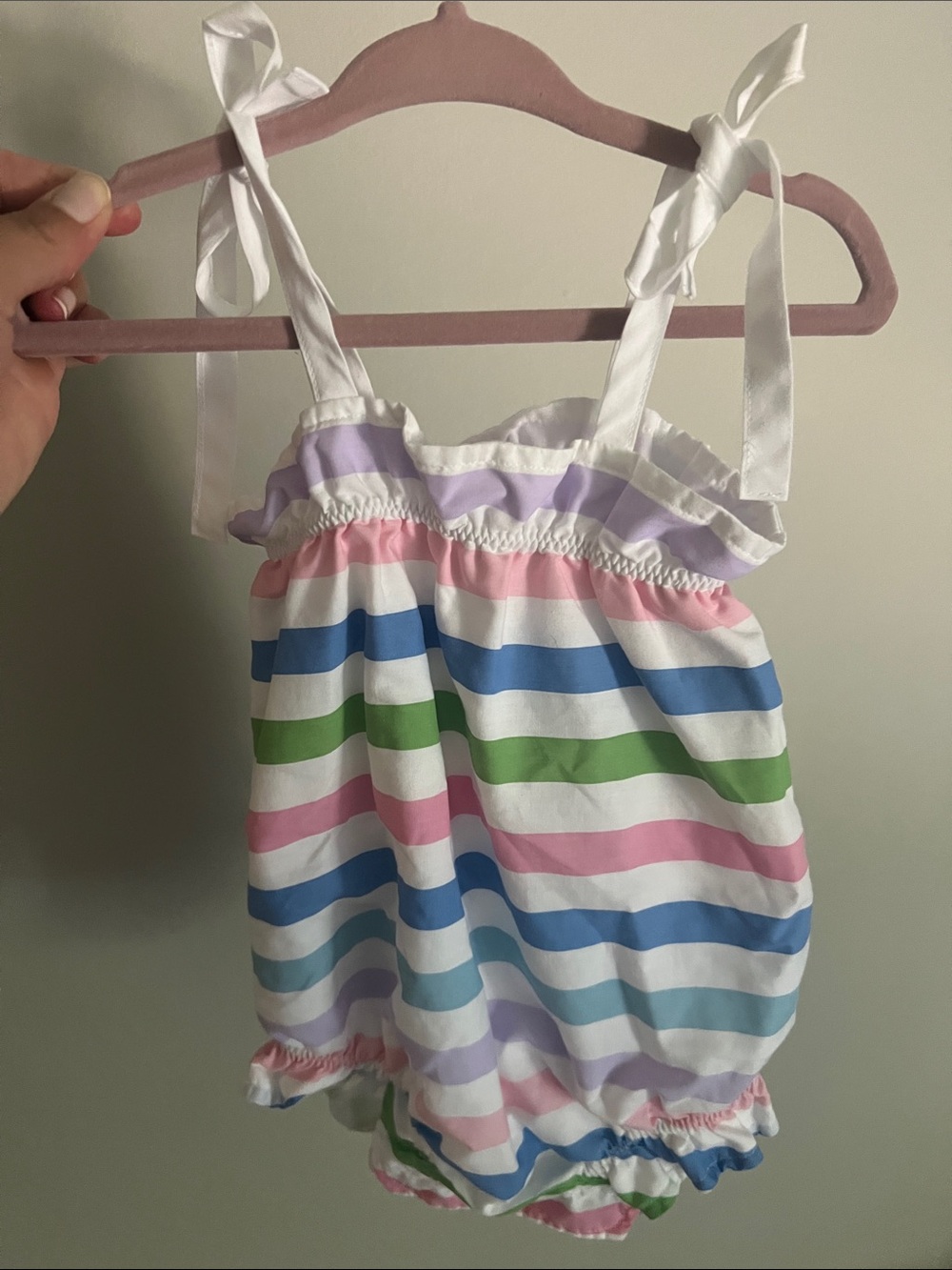 TBBC striped bubble 6-12M